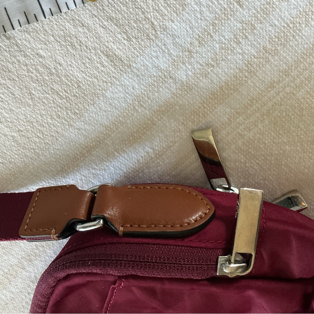Tumi Women's Red Crossbody Bag - Picture 11 of 16